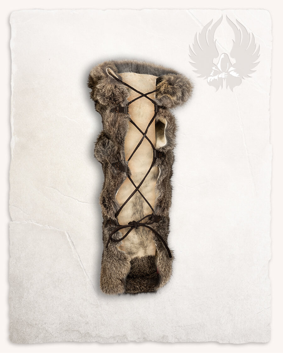 Leg wraps fur Flemish Giant Steel Grey rabbit