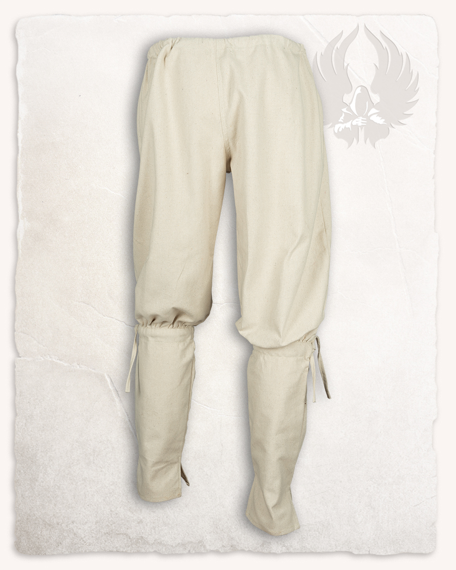 Ketill - Pantalon blanc en canvas
