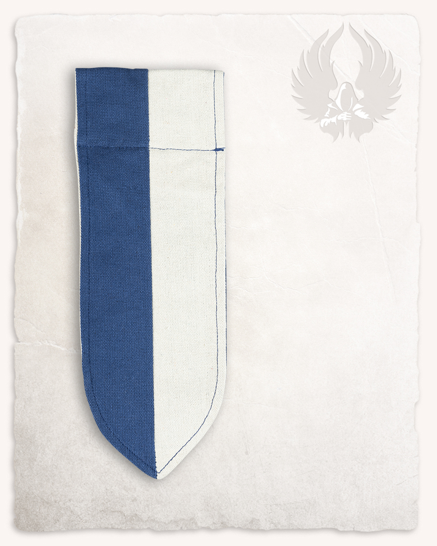Korbin belt badge blue/cream