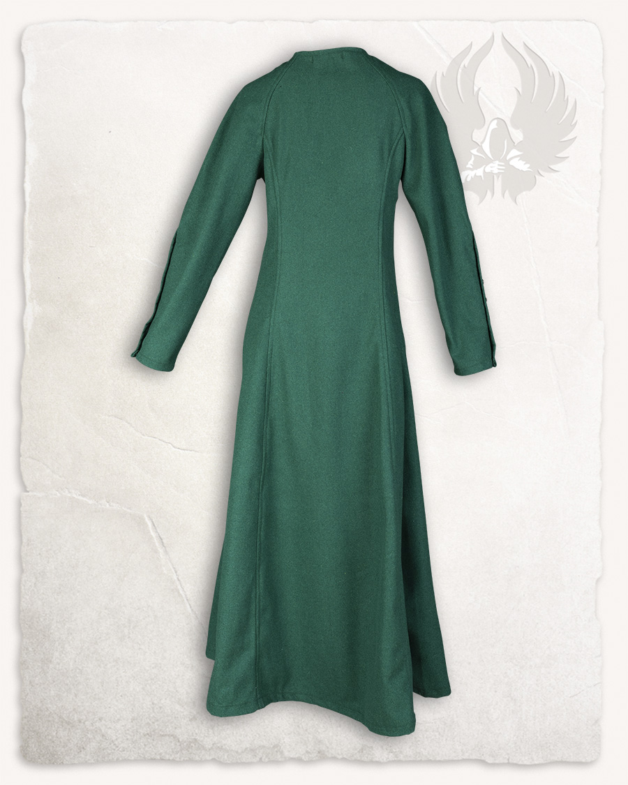 Jovina dress wool green Limited Edition