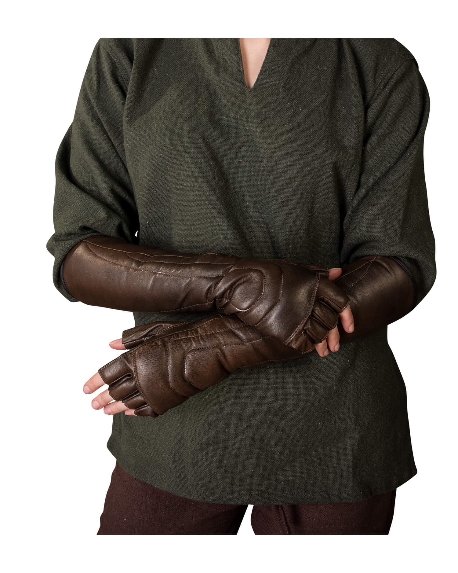 Gillian Handschuhe braun M