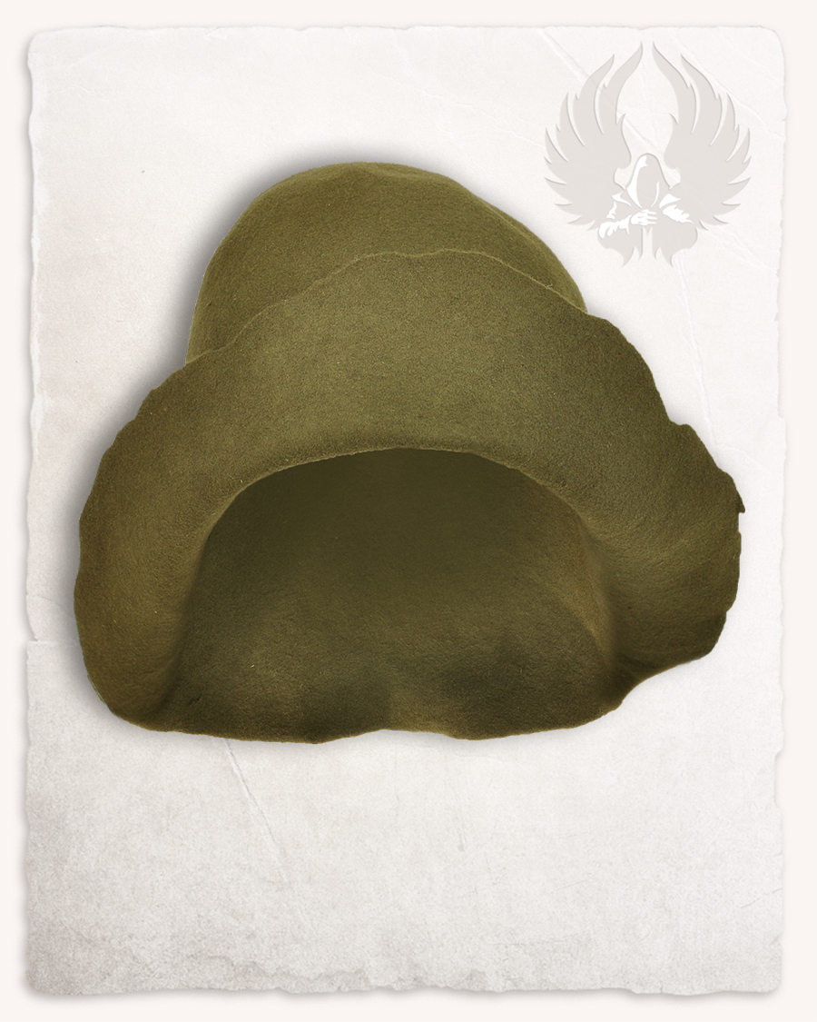 Bruno - Chapeau en feutre vert