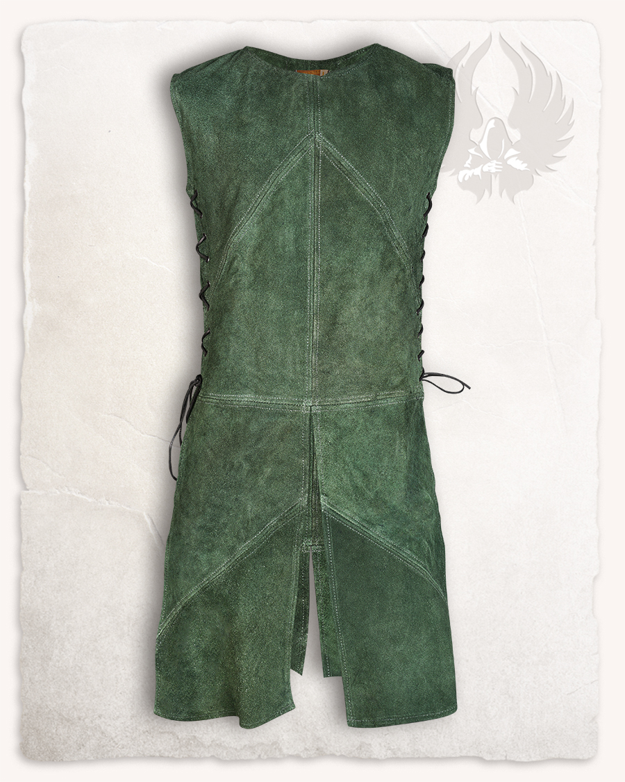 Justus suede tabard green Discontinued