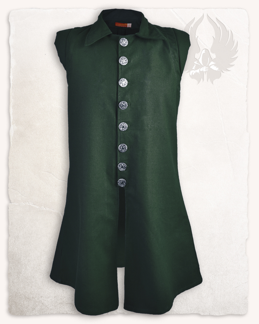Tilly vest premium cotton green