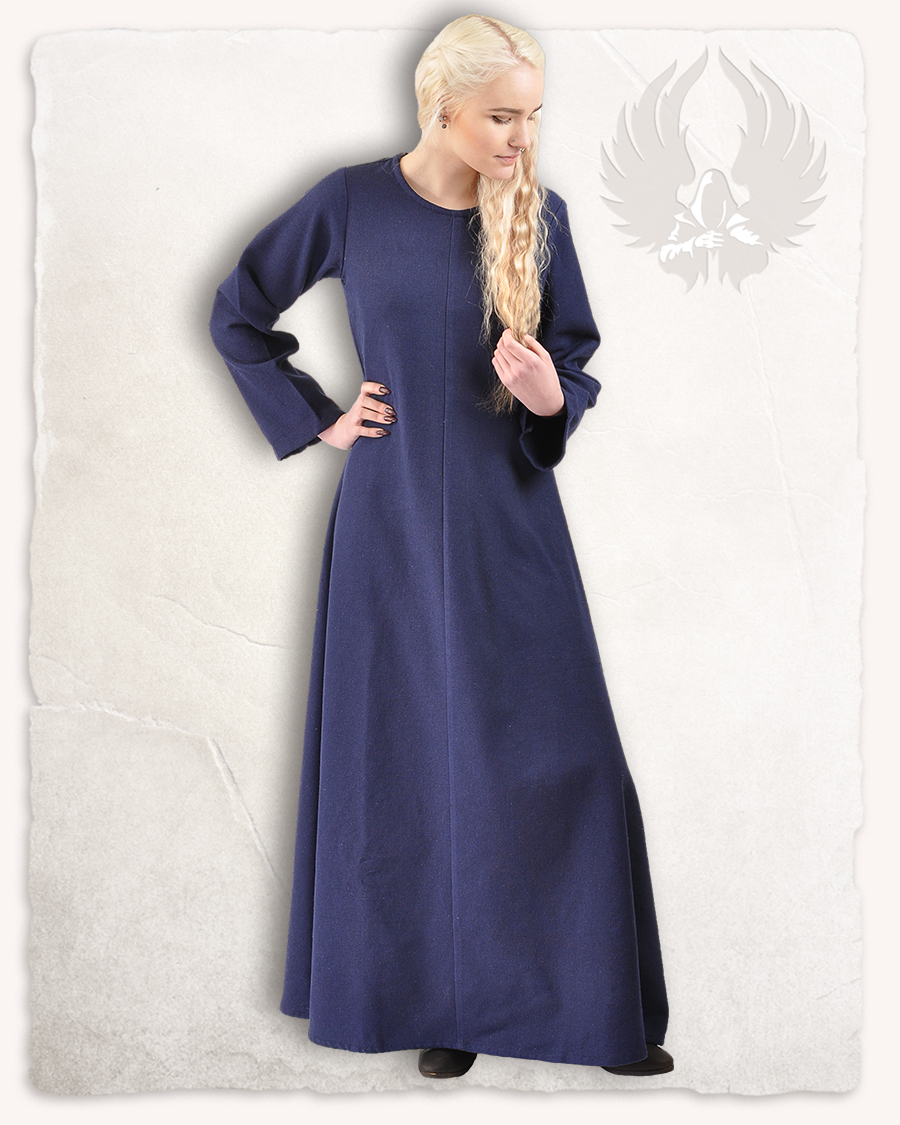 Alina - Sous-robe bleue en canvas