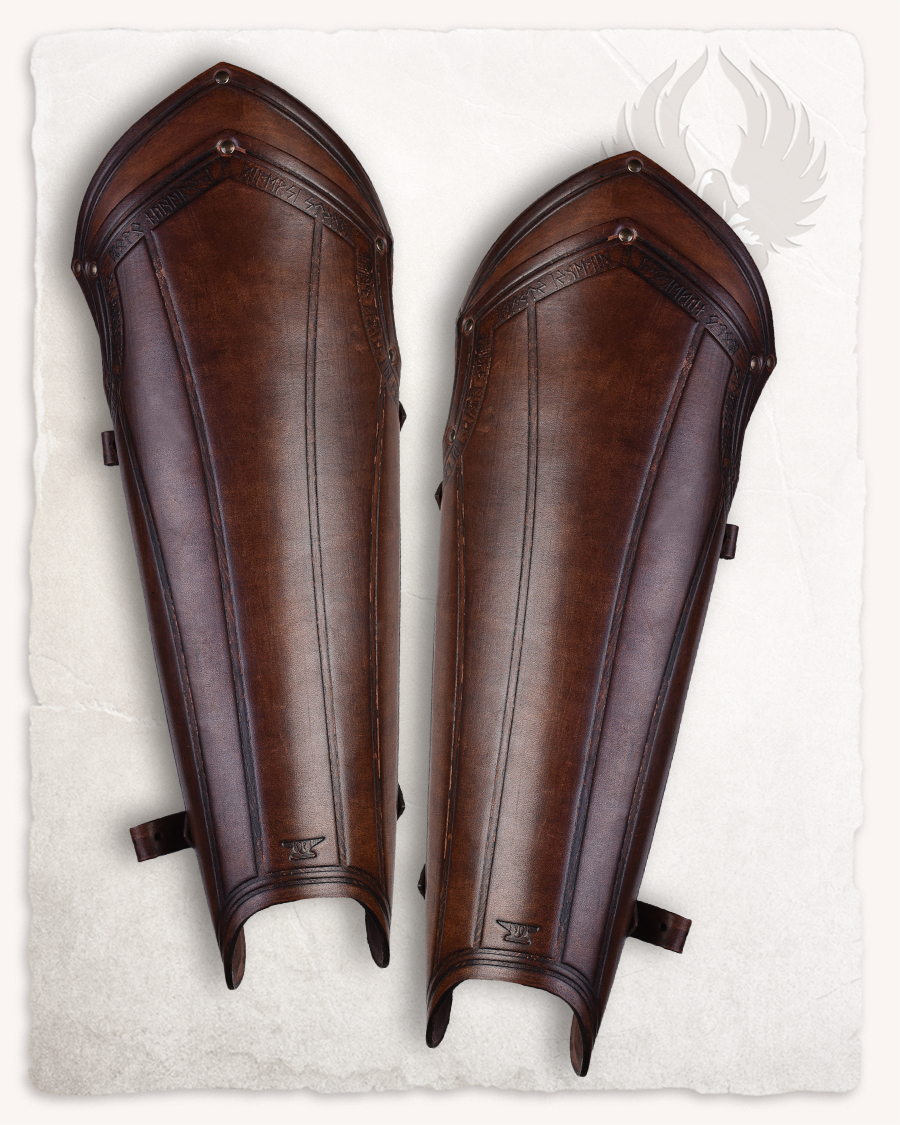 Torson Leather Greaves