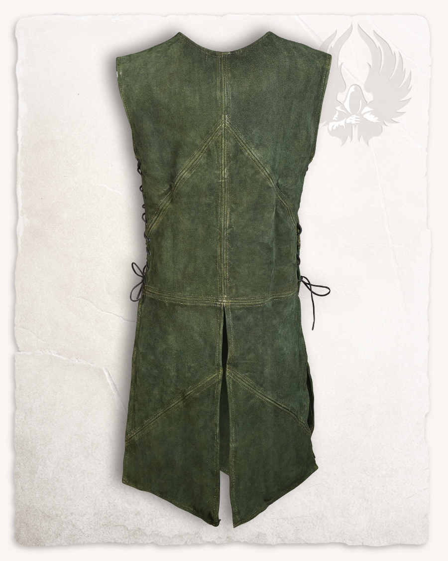Justus suede tabard green Discontinued
