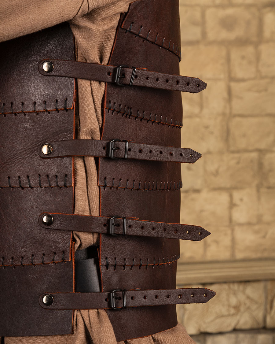 Erend leather torso brown