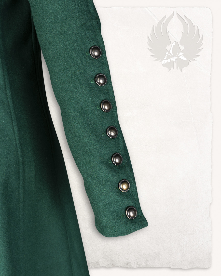 Jovina dress wool green Limited Edition