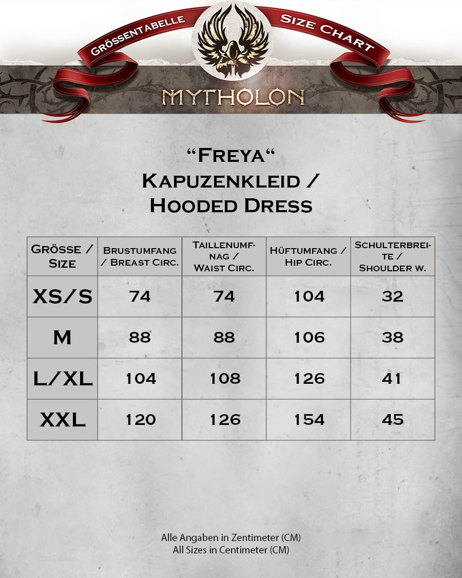 Freya hooded dress brown