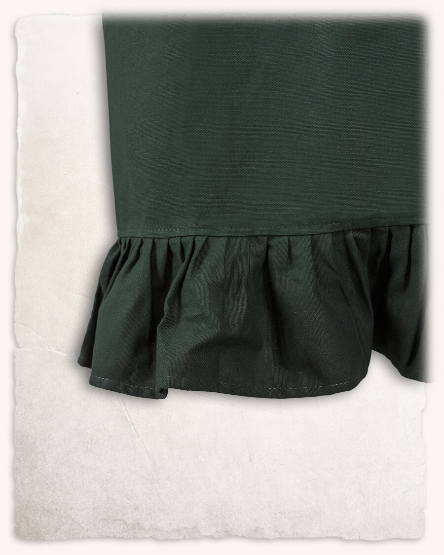 Nelly skirt sail cloth green