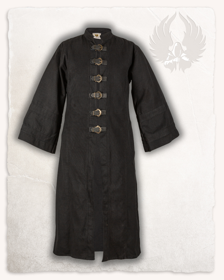 Oberon robe canvas black