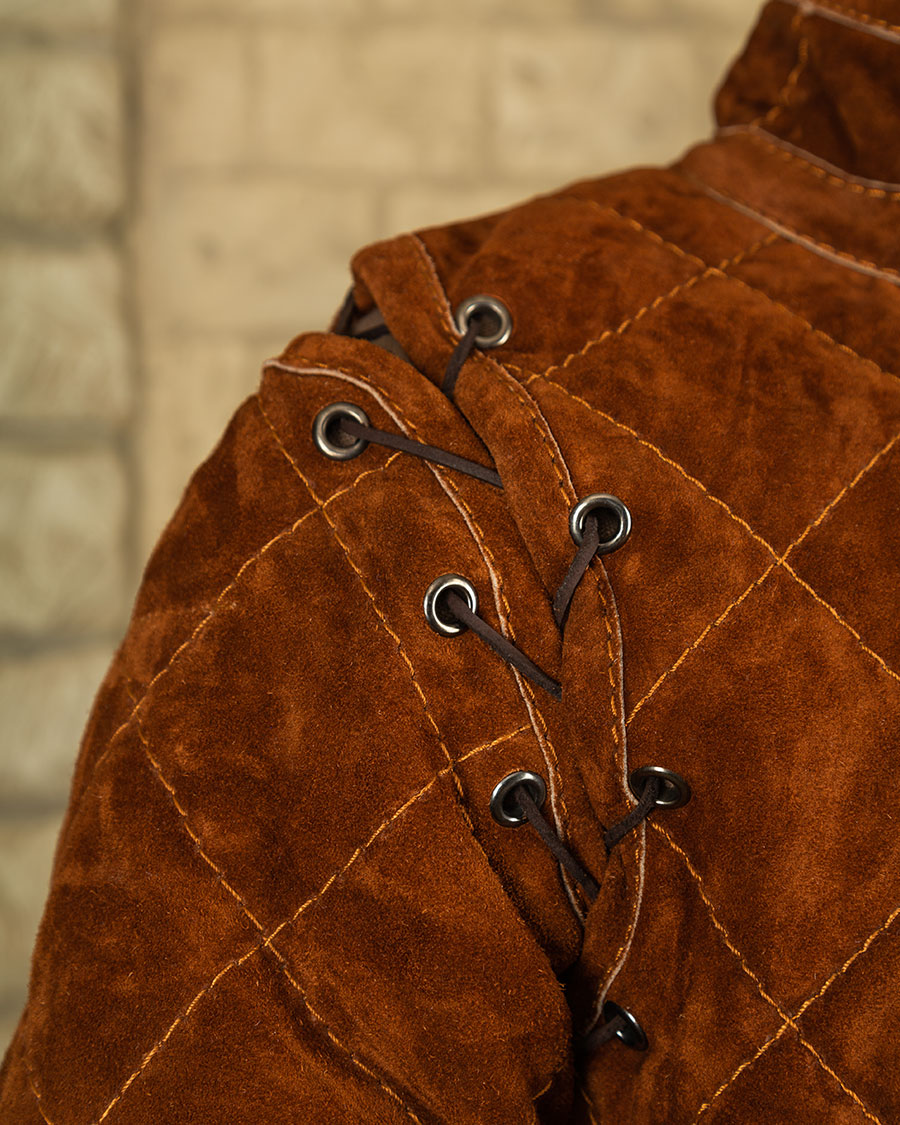 Arthur gambeson set suede light brown LIMITED EDITION