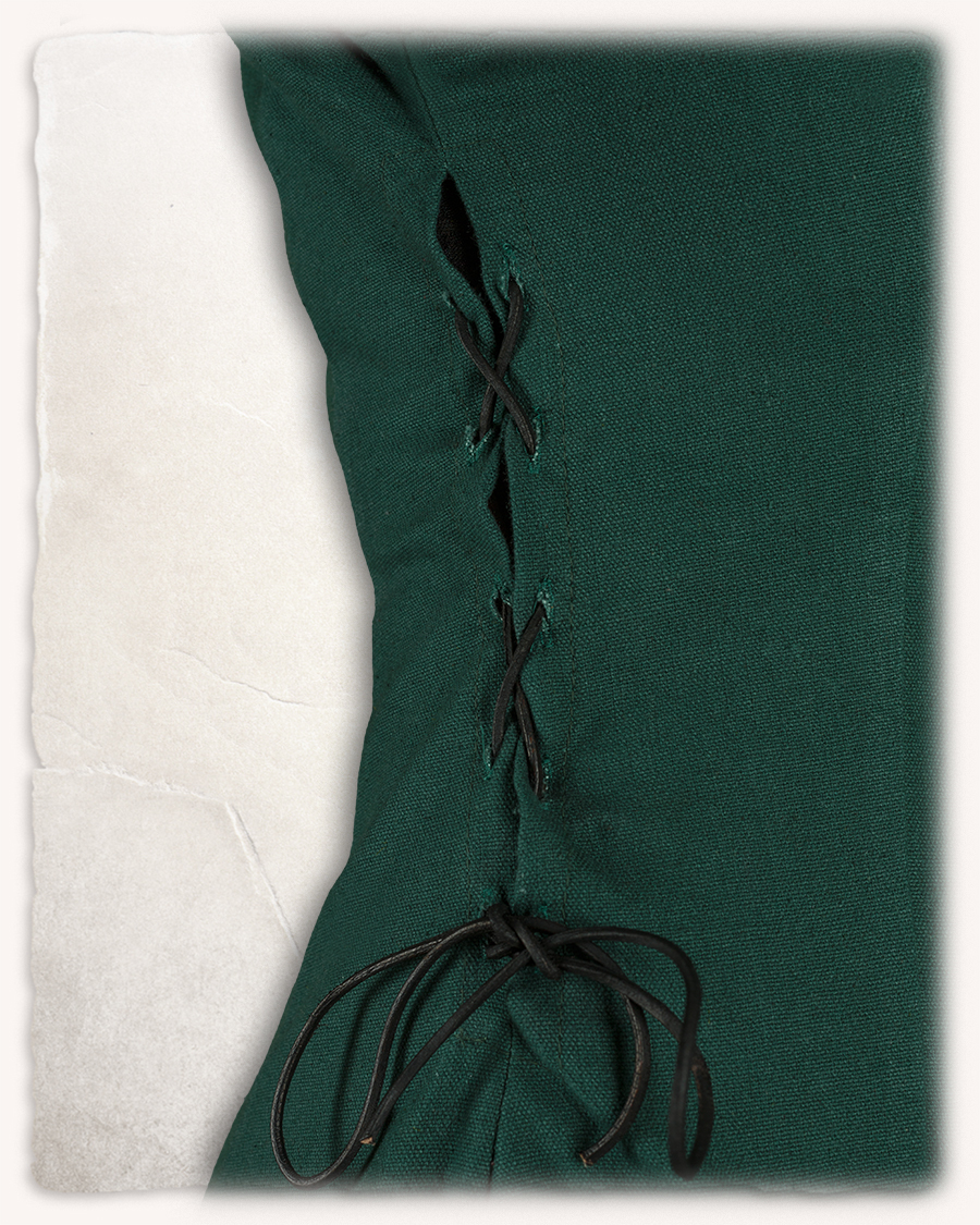 Lenora dress cotton green