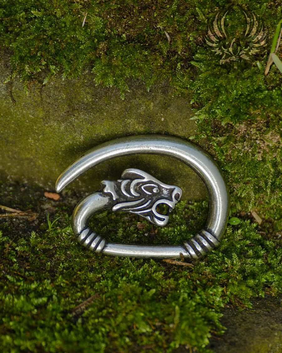 Warulf spiral hook silver