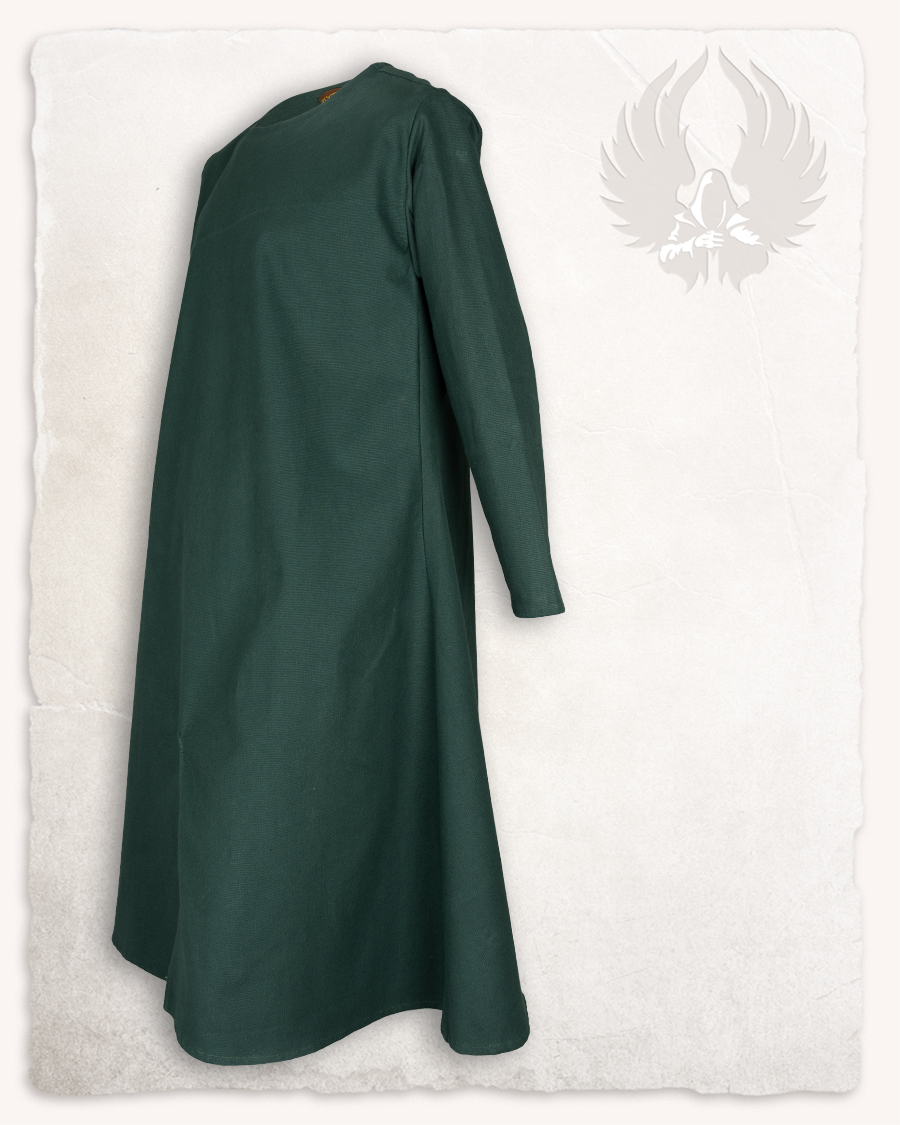 Wolfram long tunic canvas green