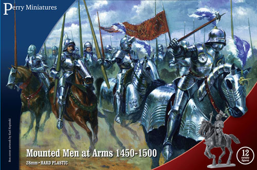 WR 40 Mounted Men at Arms 1450-1500 (12 mounted figures)