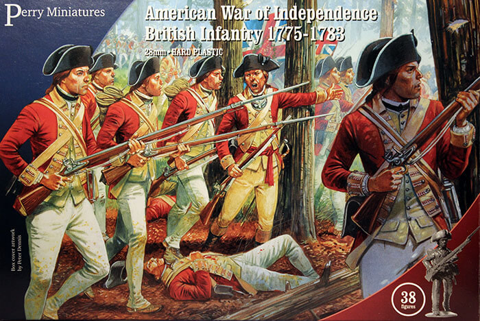 AW 200 American War of Independence British Infantry 1775-1783