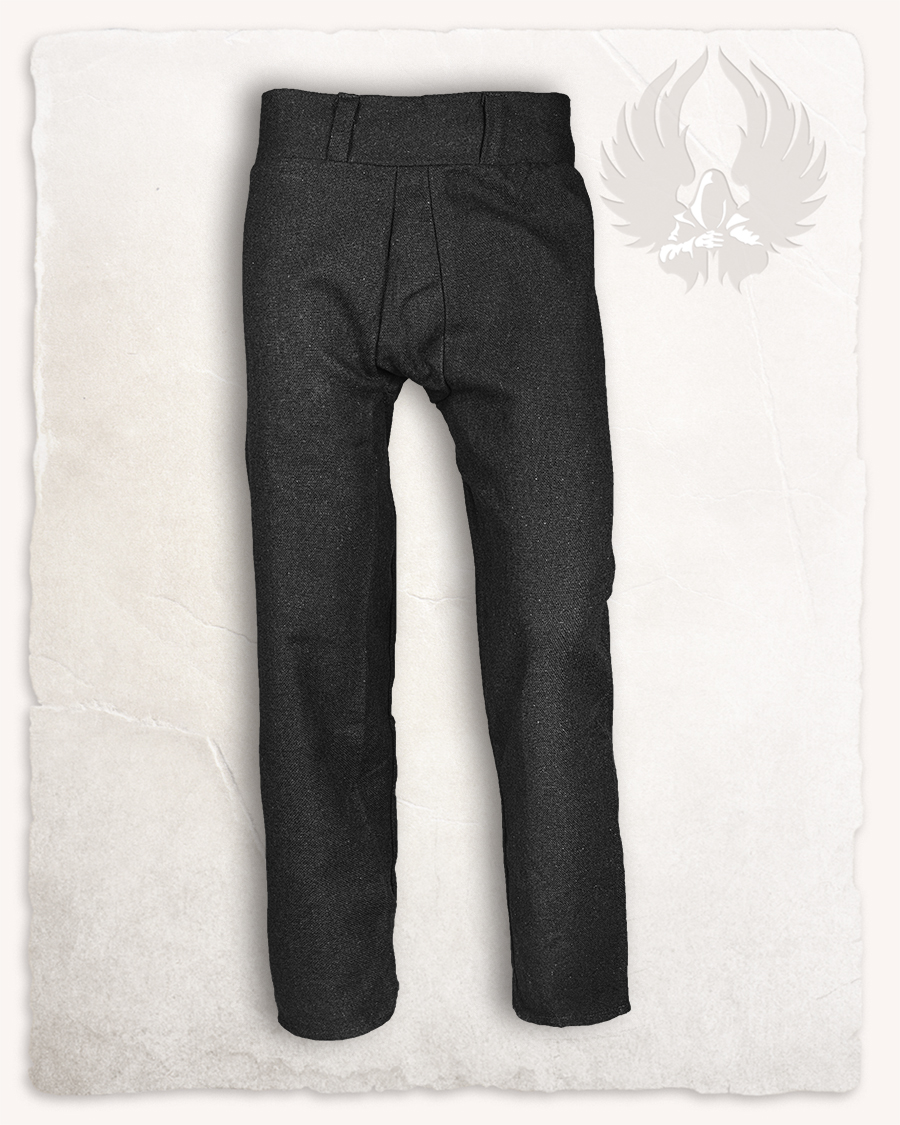Pantaloni Ranulf Thorsberg canvas nero