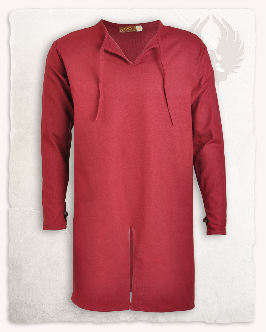 Wolfram Tunic premium cotton bordeaux