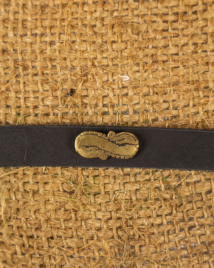 Sea snakes belt fitting brass