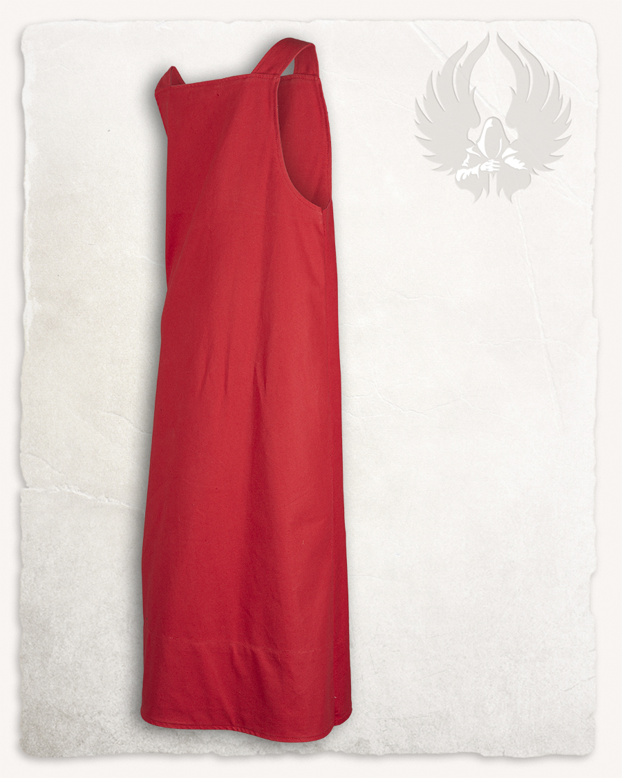 Lientje apron dress red