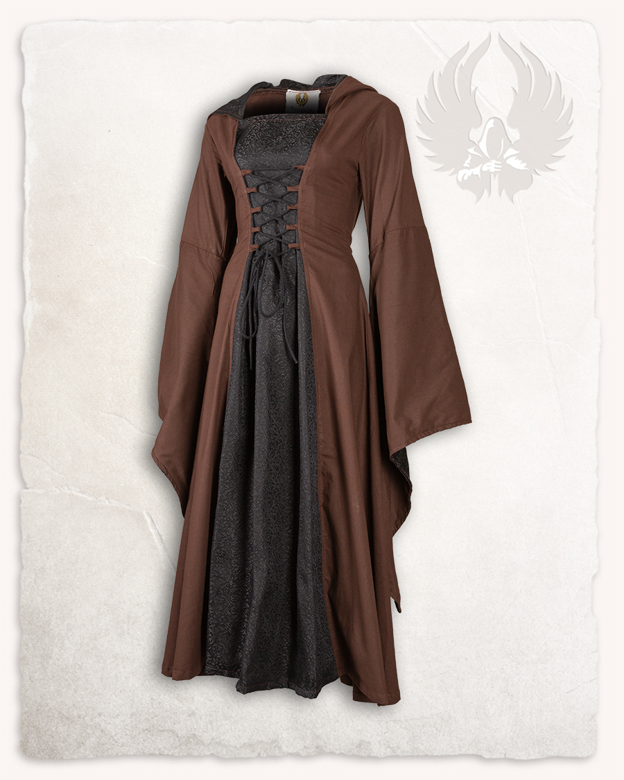 Ophelia dress brown/black