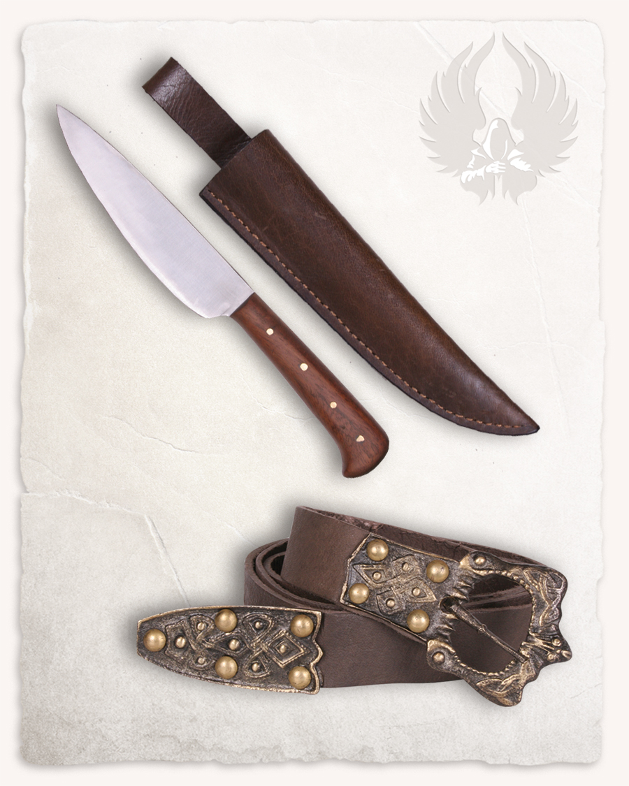 Farmer´s knife set with belt