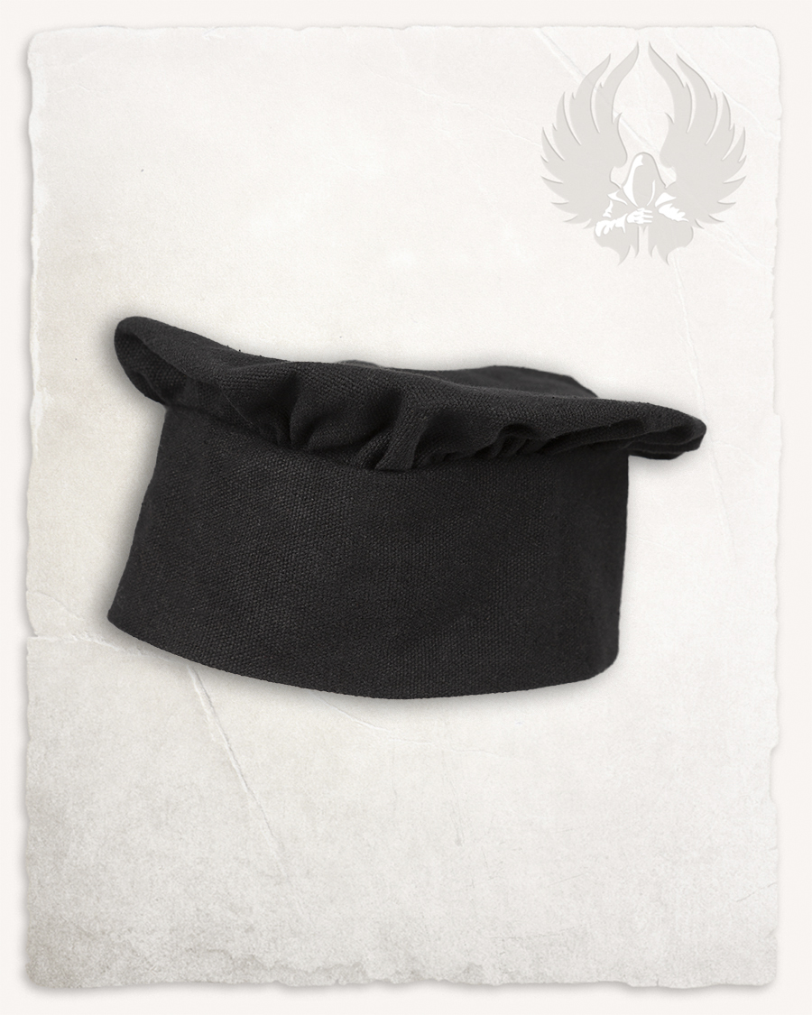 Armin - Chapeau noir en canvas