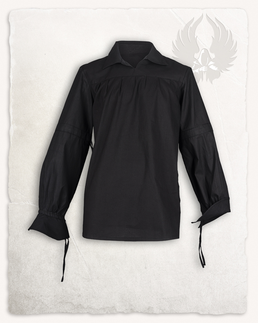 Tilly shirt cotton black Discontinued