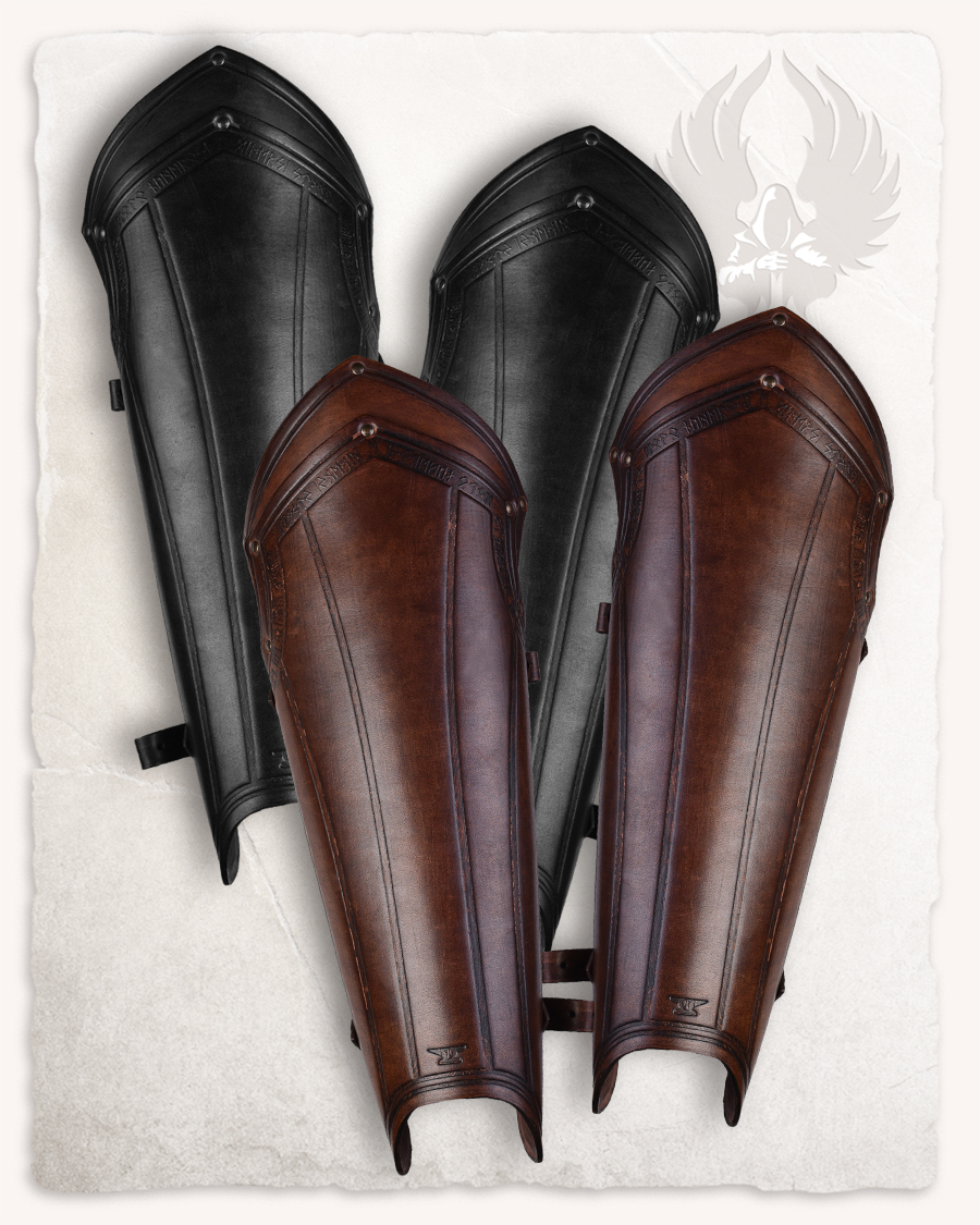 Torson Leather Greaves
