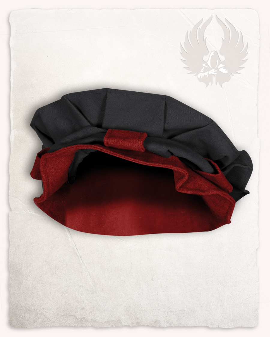 Rupert beret black/red