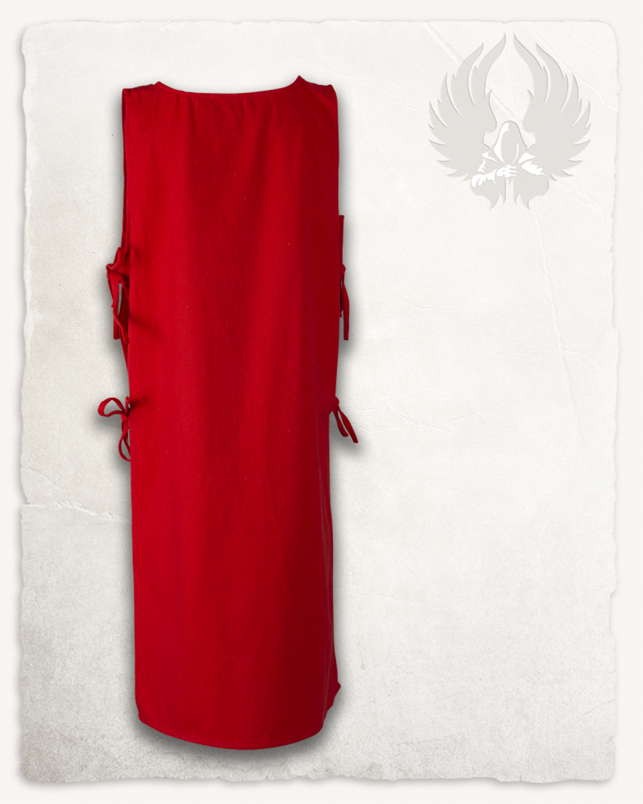 Ormhild apron dress canvas red discontinued