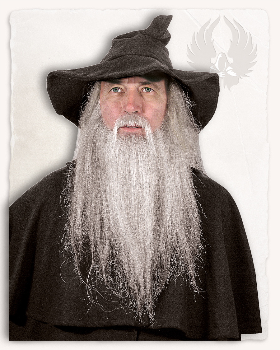 Wizard beard natural hair