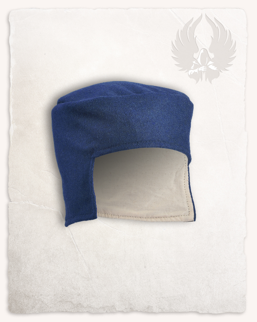 Rafael - Chapeau bleu en laine