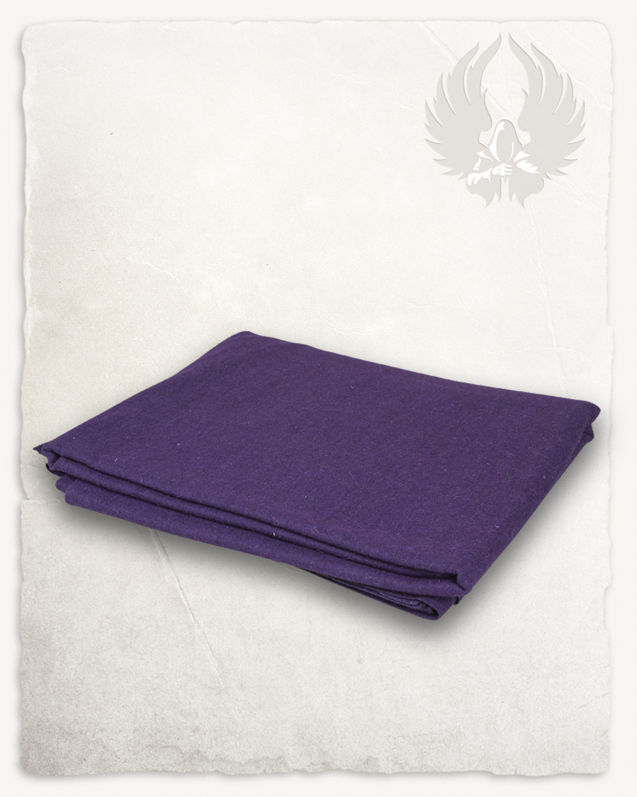 Wool fabric 380g/m² purple