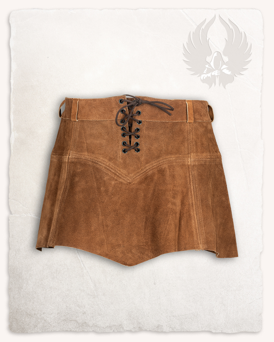 Nuala skirt suede light brown