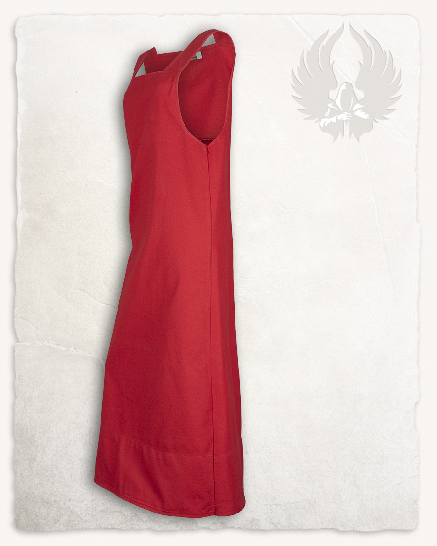Lientje apron dress red