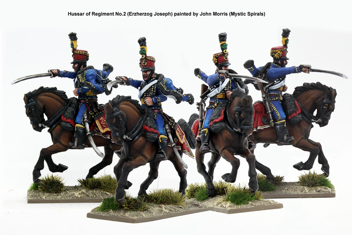 AN 100 Napoleonic Austrian Hussars 1805-15 