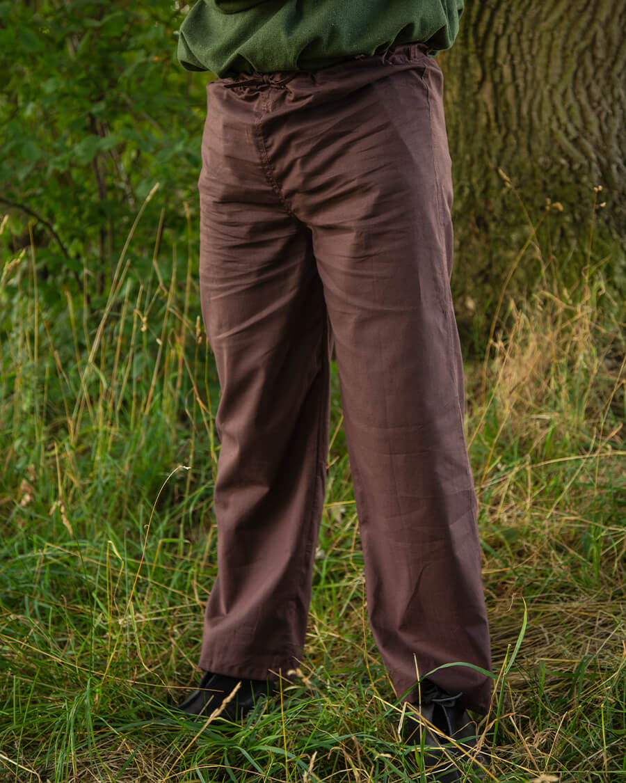Philipp - Pantalon marron en coton