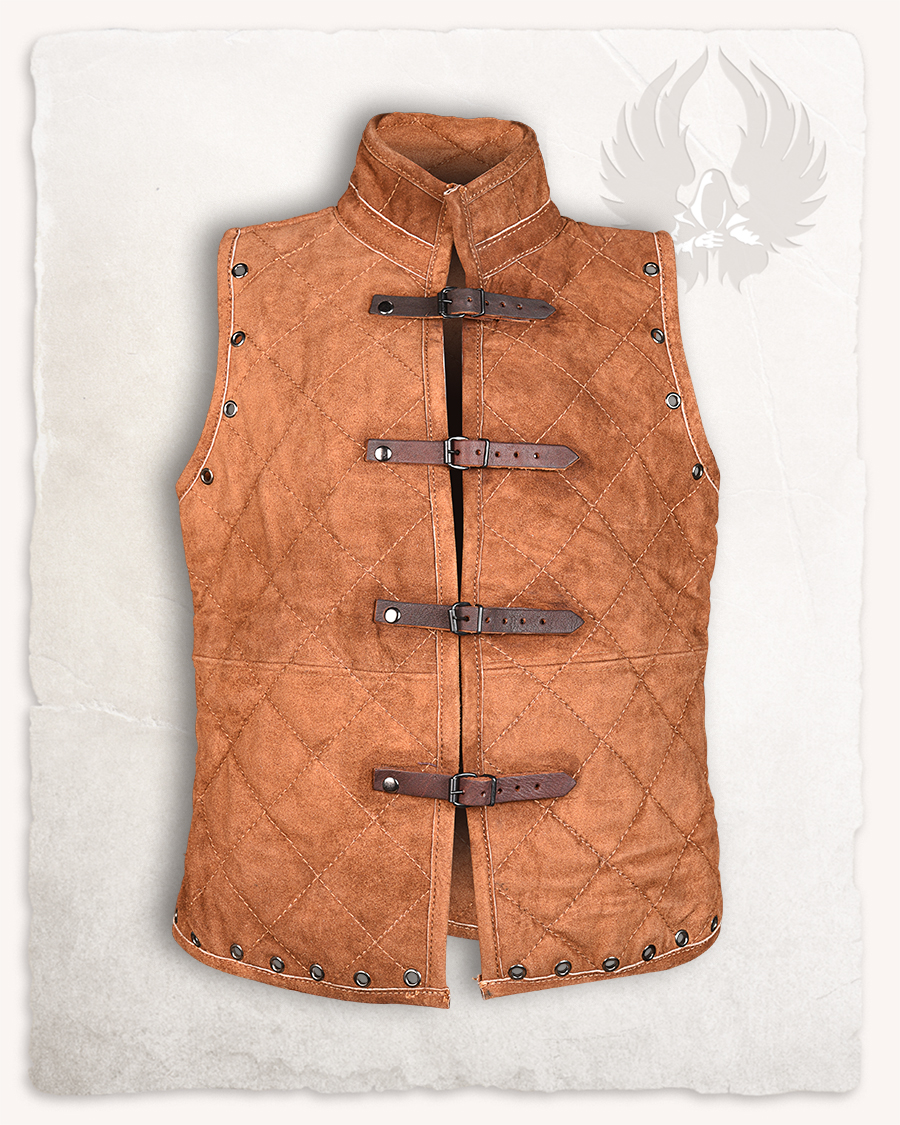 Arthur gambeson vest suede light brown LIMITED EDITION
