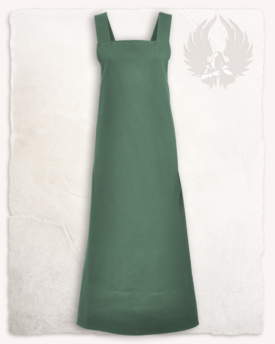 Lientje apron dress green