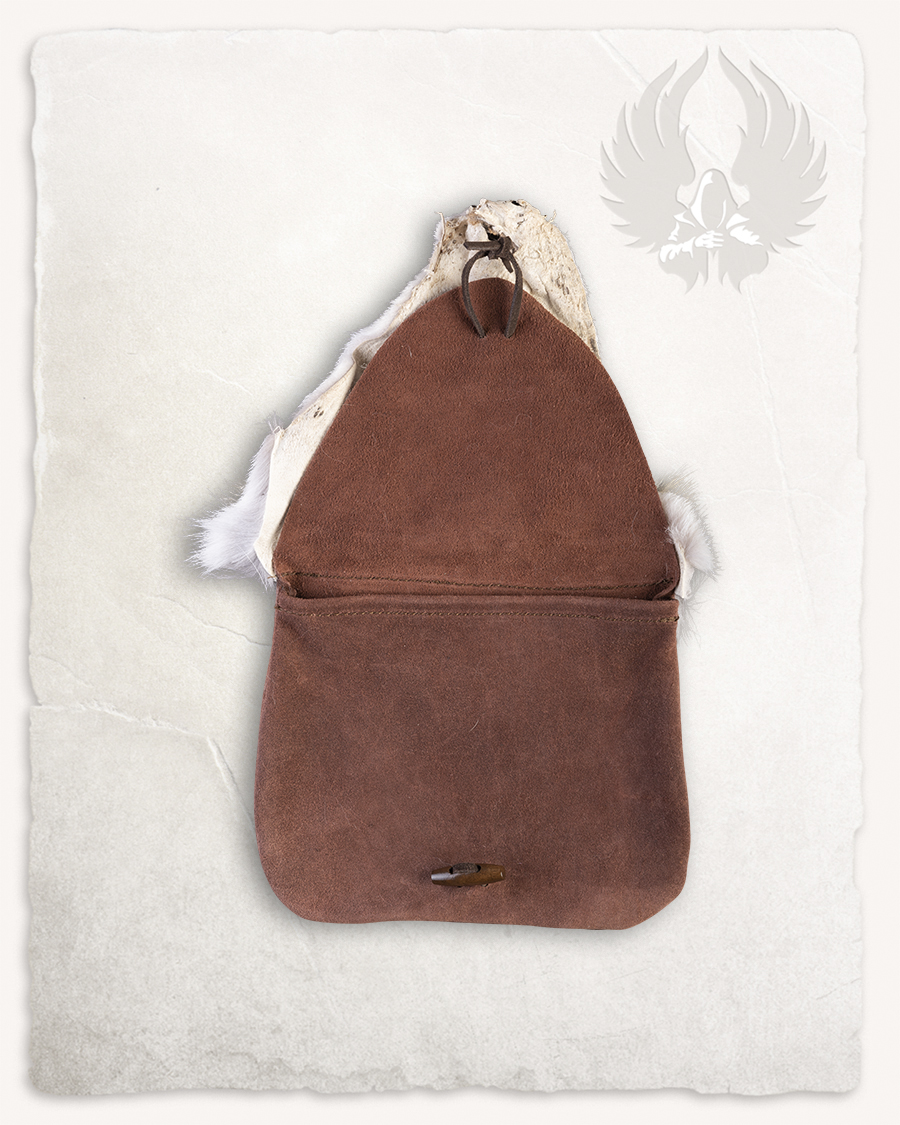 Canis beltbag with fur Kojote brown