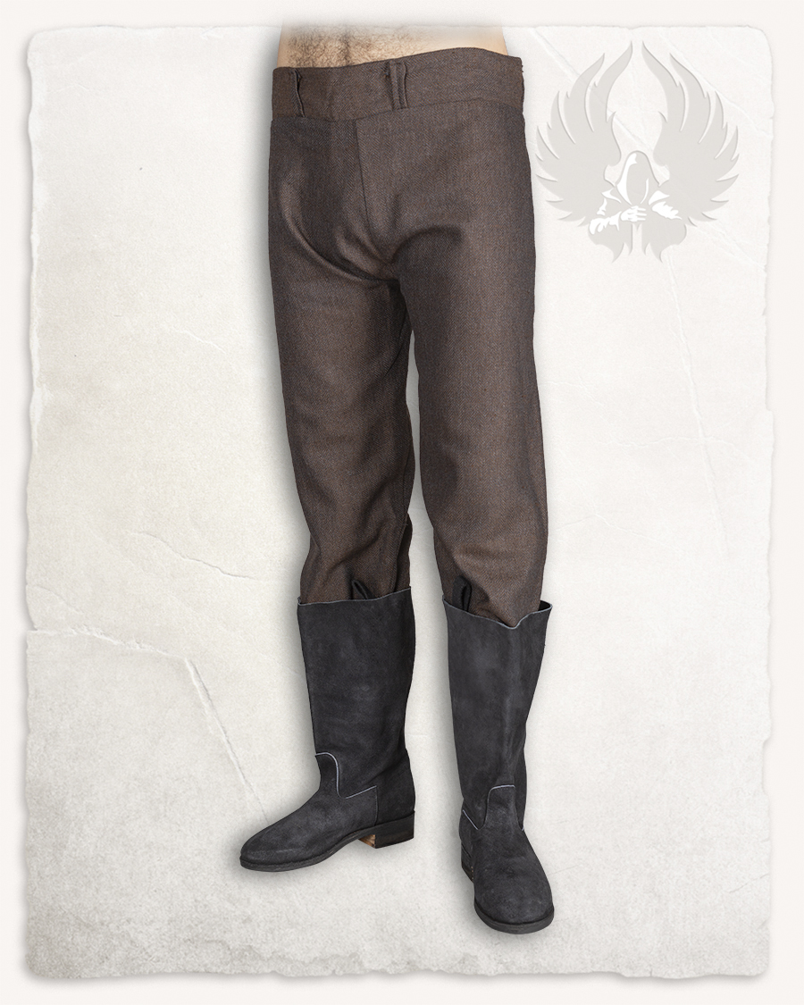 Ranulf Thorsberg trousers herringbone brown LIMITED EDITION