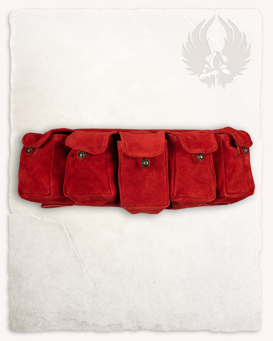 Rickar - Ceinture à poches rouge - Edition Limitée
