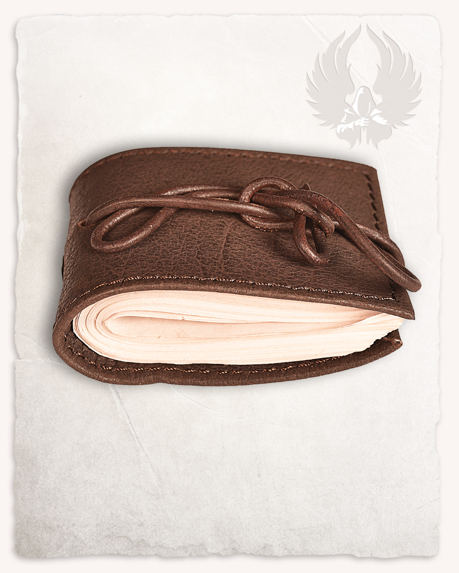 Pocketbook with leather cover
