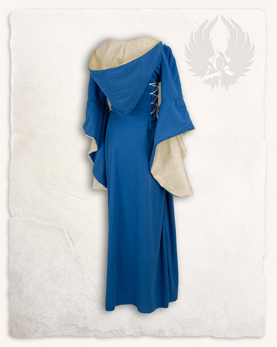 Claire dress royal blue/cream Discontinued