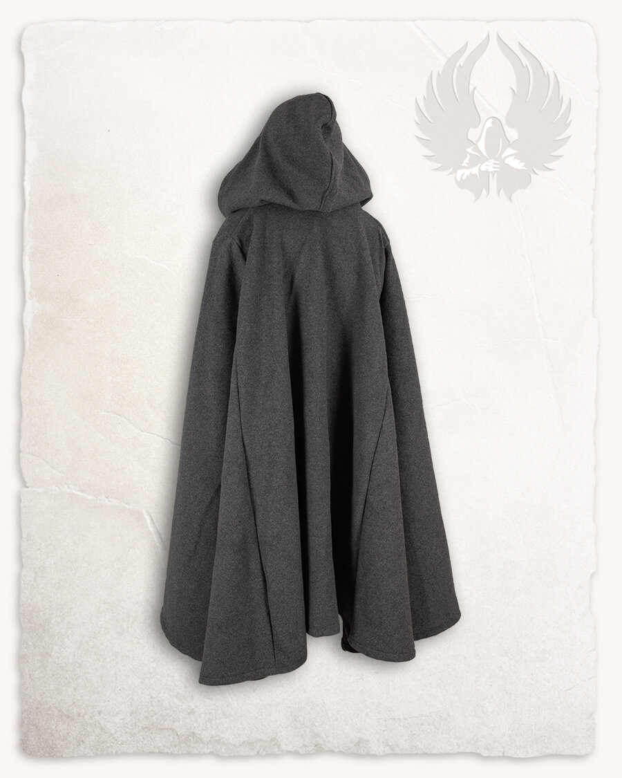 Raven cape wool gray