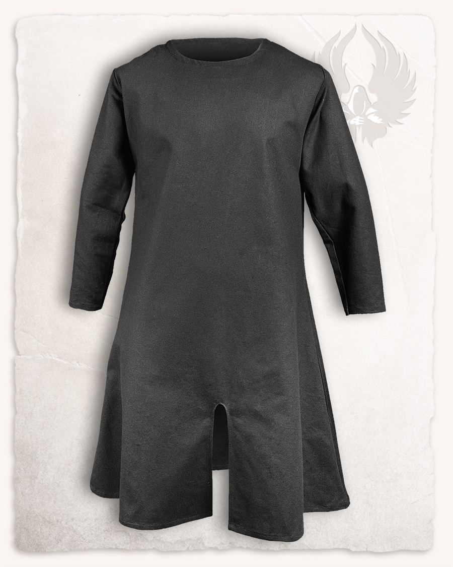 Wolfram long Tunic cotton black