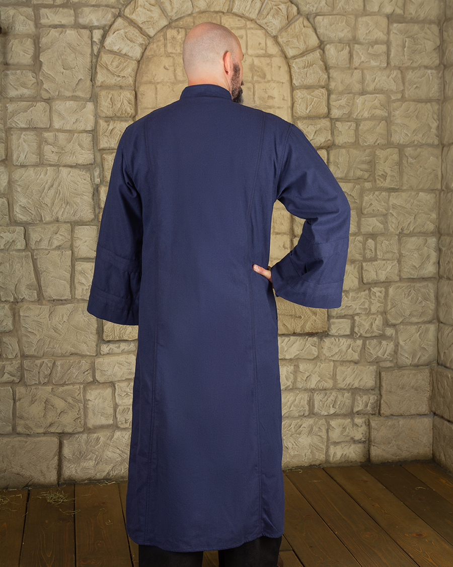 Oberon robe canvas blue